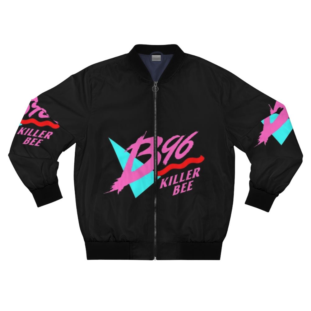 Killer Bee B96 Bomber Jacket, featuring the iconic Chicago radio station logo