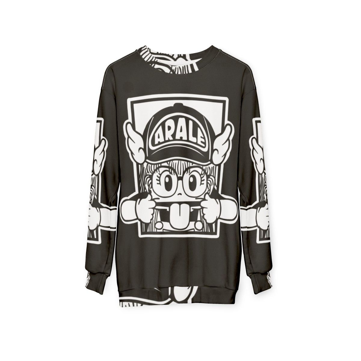 Arale Dr. Slump Anime Sweatshirt - hanging