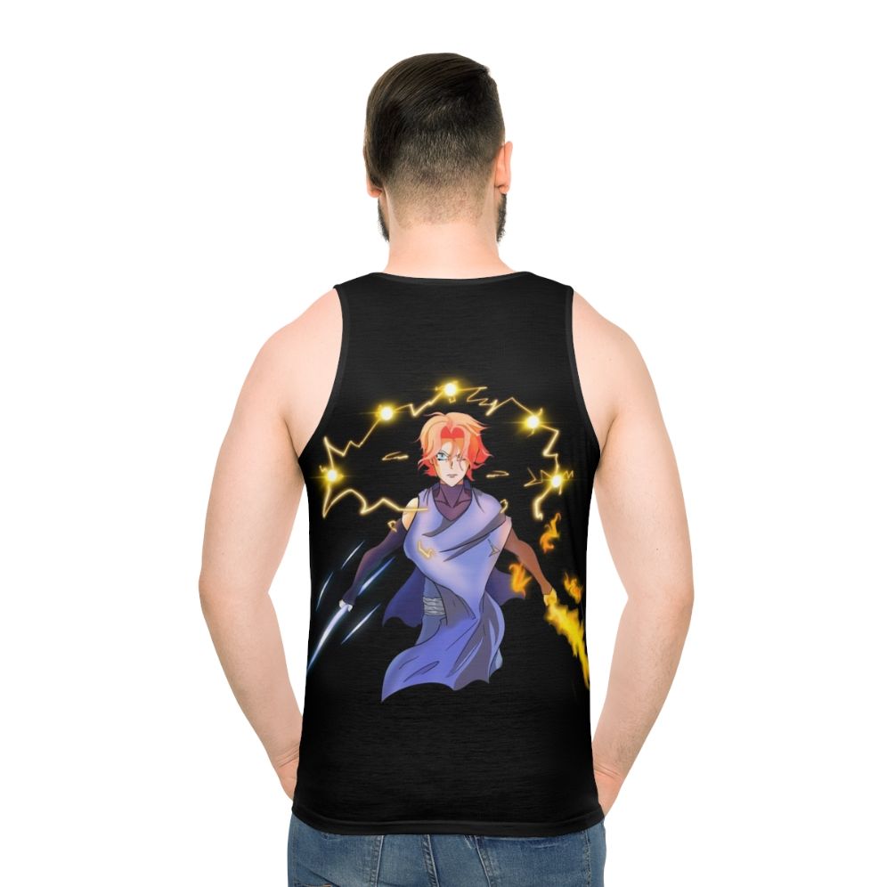 Sypha Belnades Castlevania Fantasy Unisex Tank Top - men back