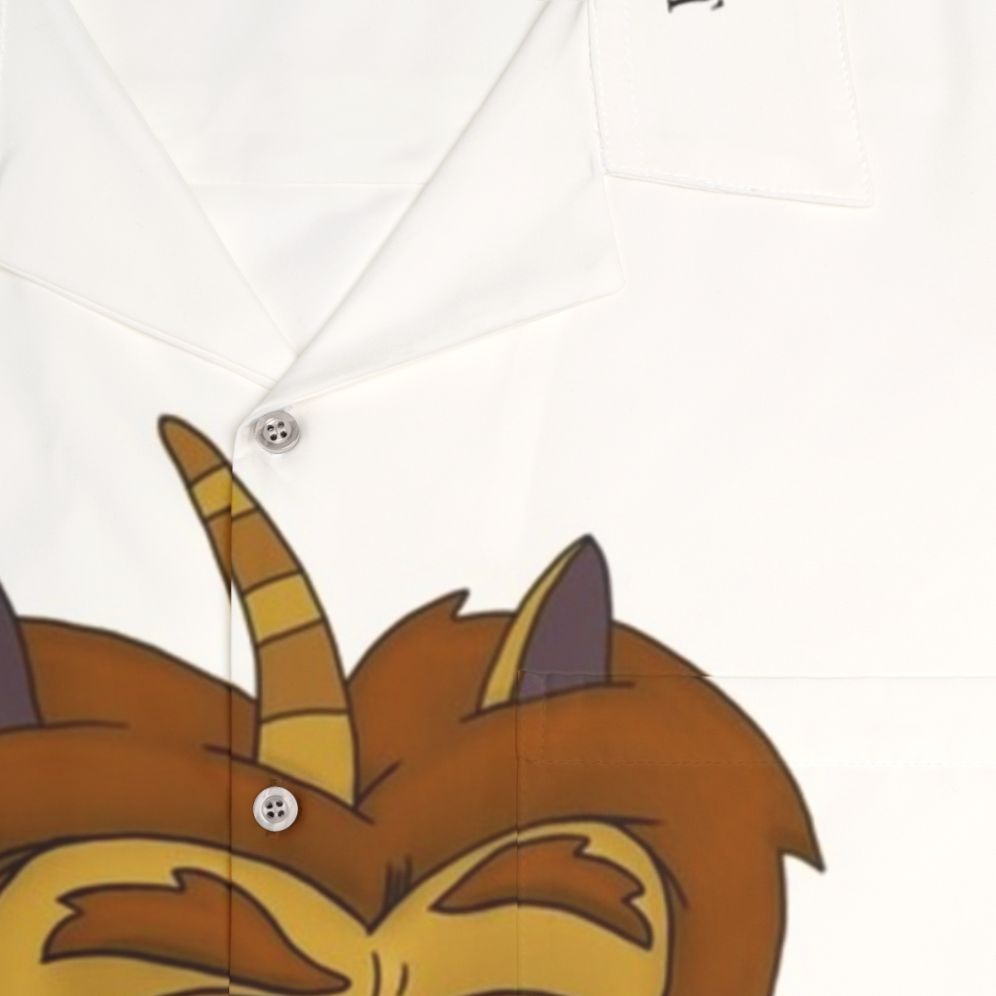 "Hormone Monster" Big Mouth Netflix TV Show Quote Hawaiian Shirt - Detail