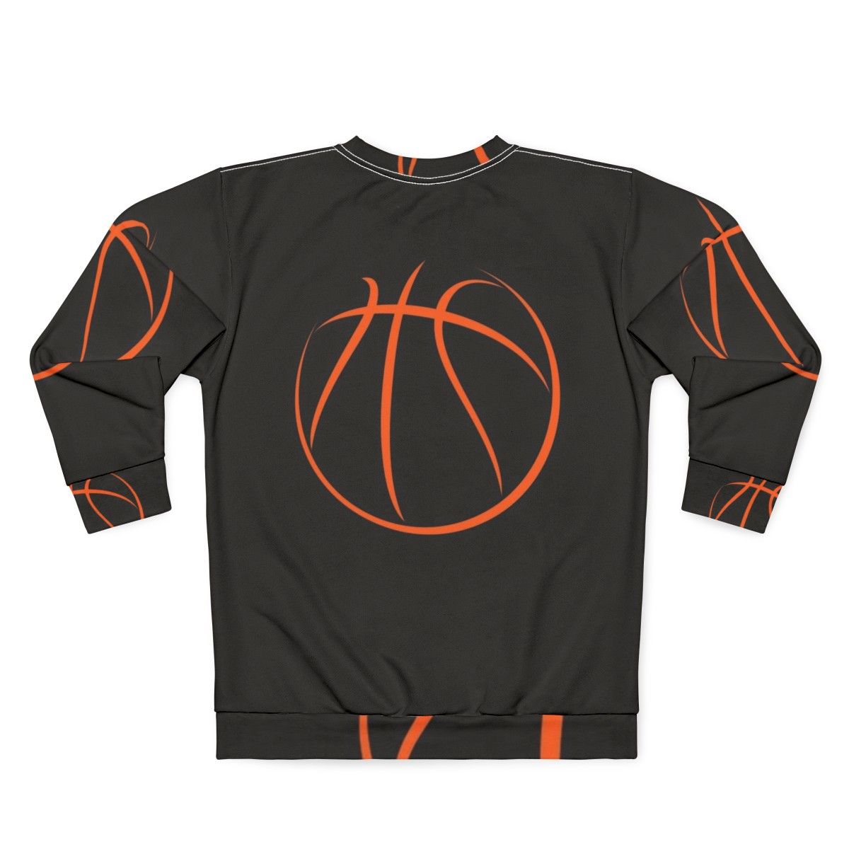 Basketball Sweatshirt for Sports Fans - Back