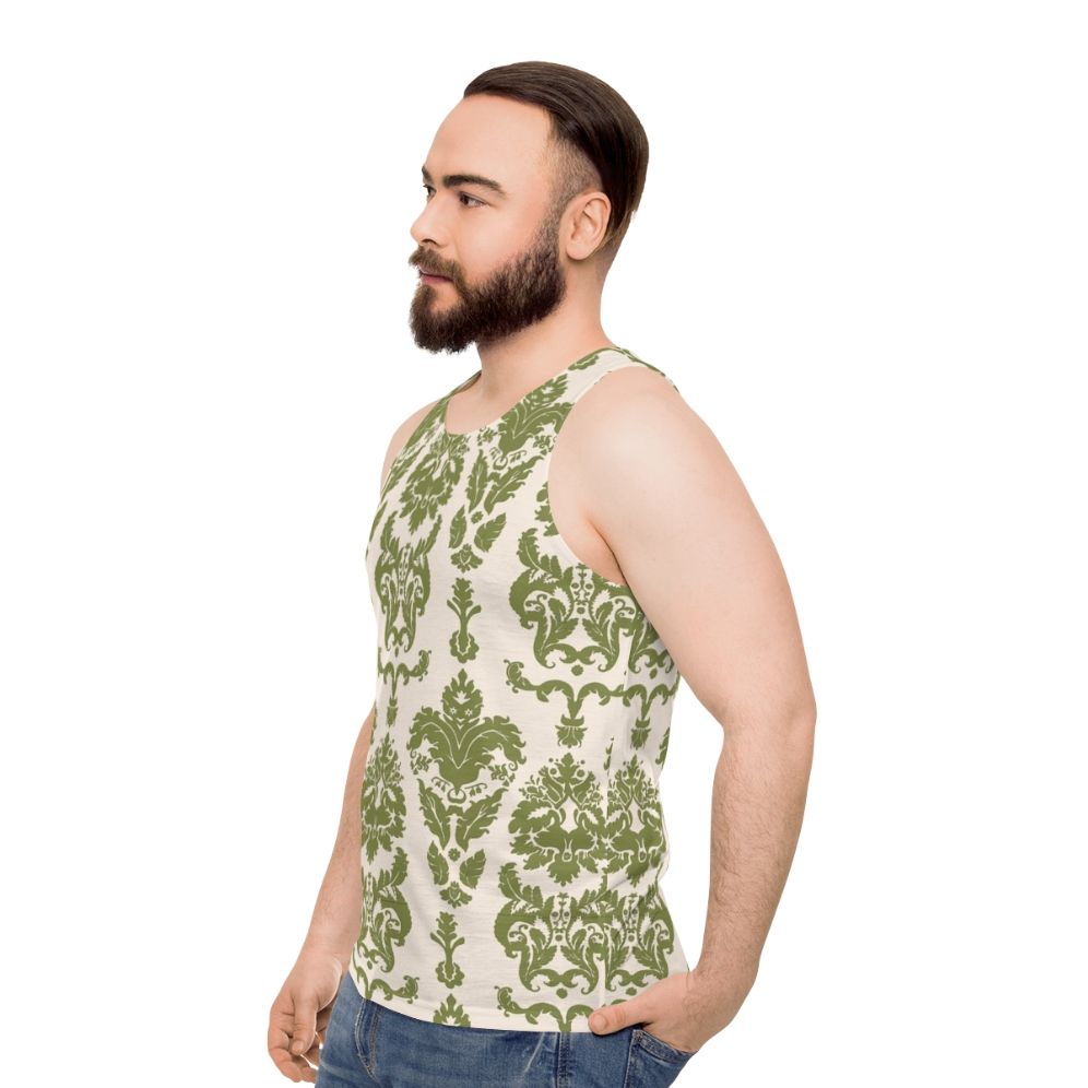 Unisex The Sound of Music Von Trapp Curtain Pattern Tank Top - men side