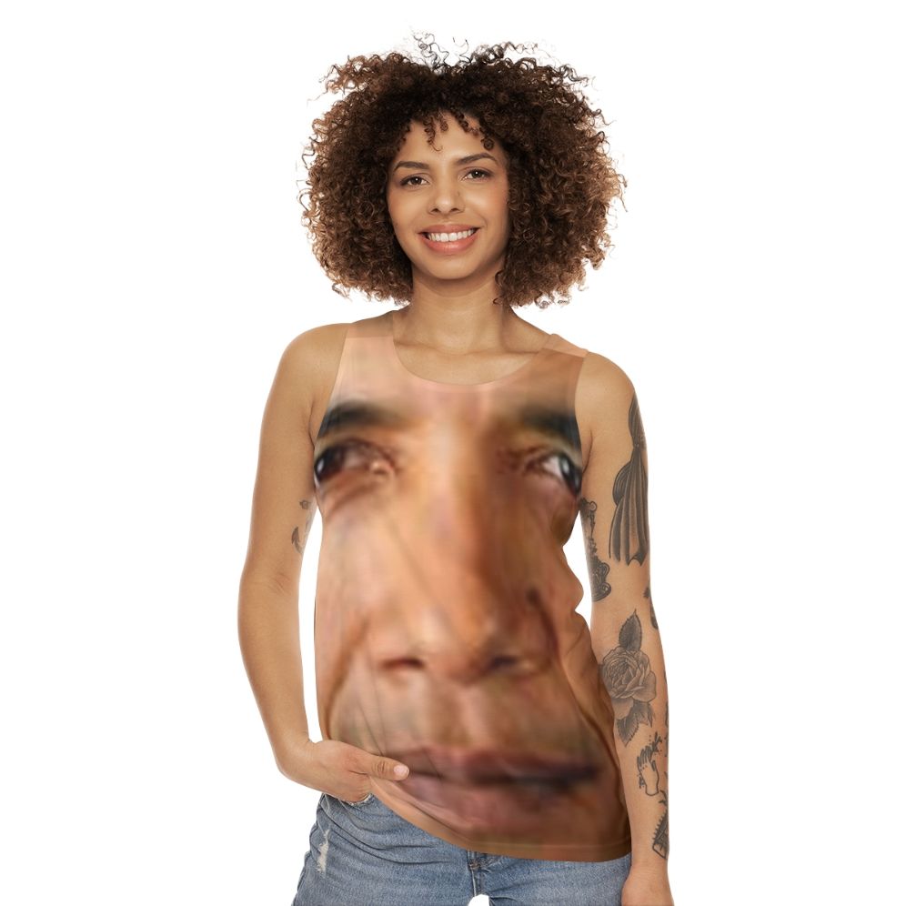 Obama vs Trump Unisex Tank Top - women