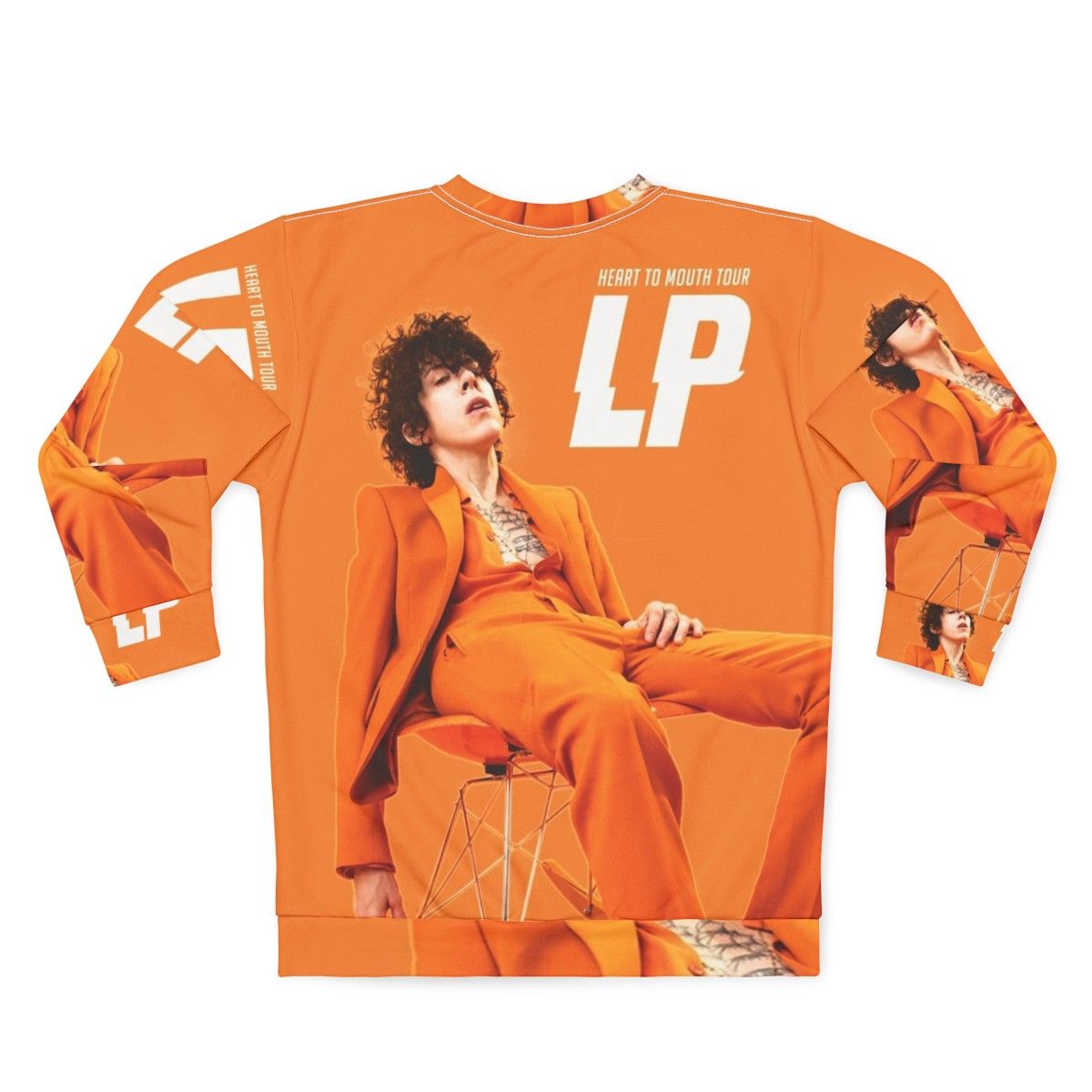 LP Heart to Mouth Tour Sweatshirt - Back