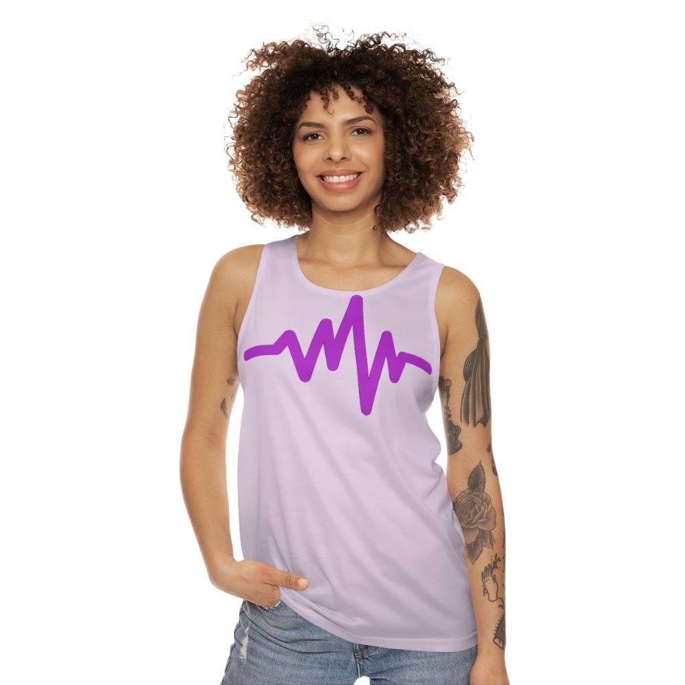 Music Unisex Tank Top with Graphic Design - women