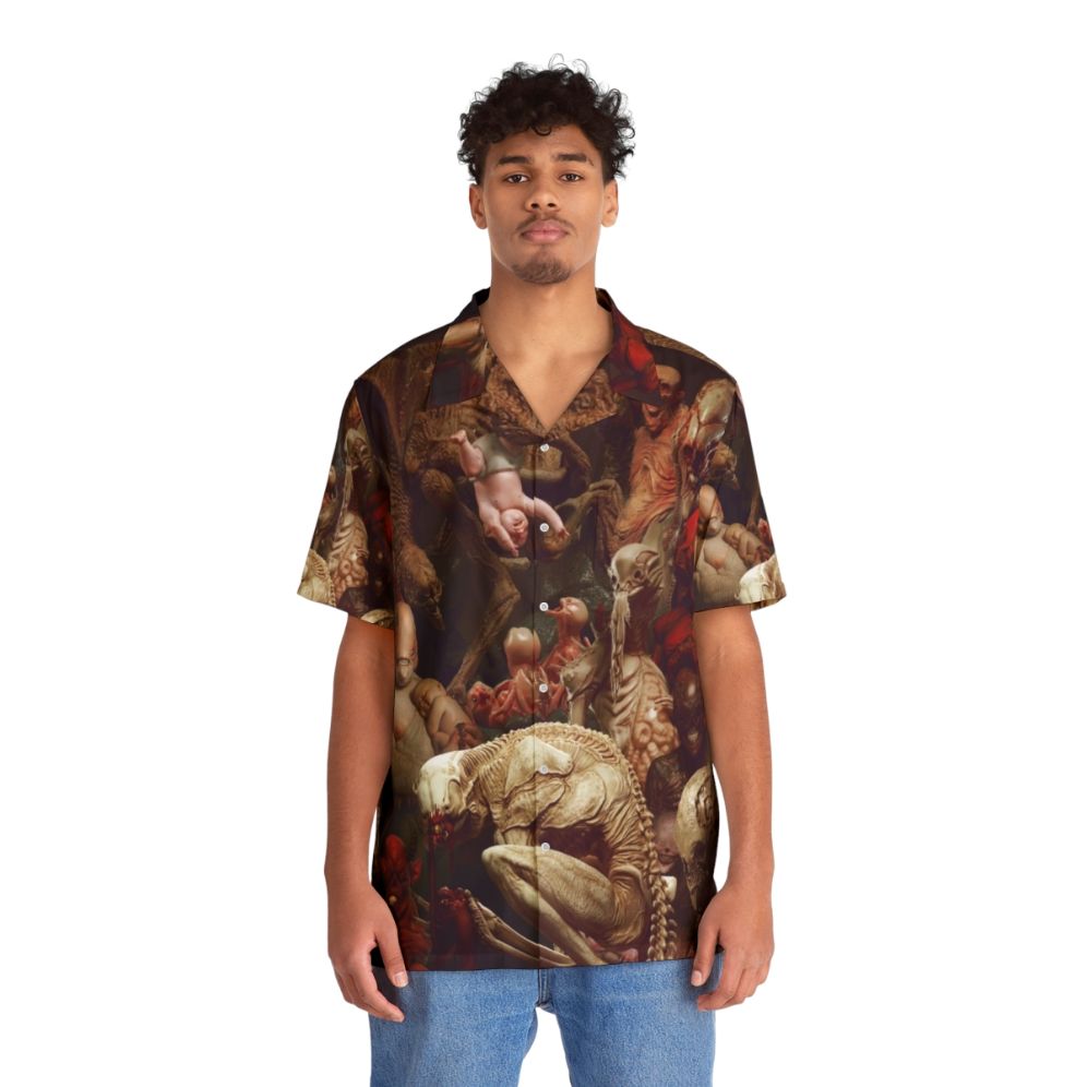 Creepy Creatures Hawaiian Shirt - People Front