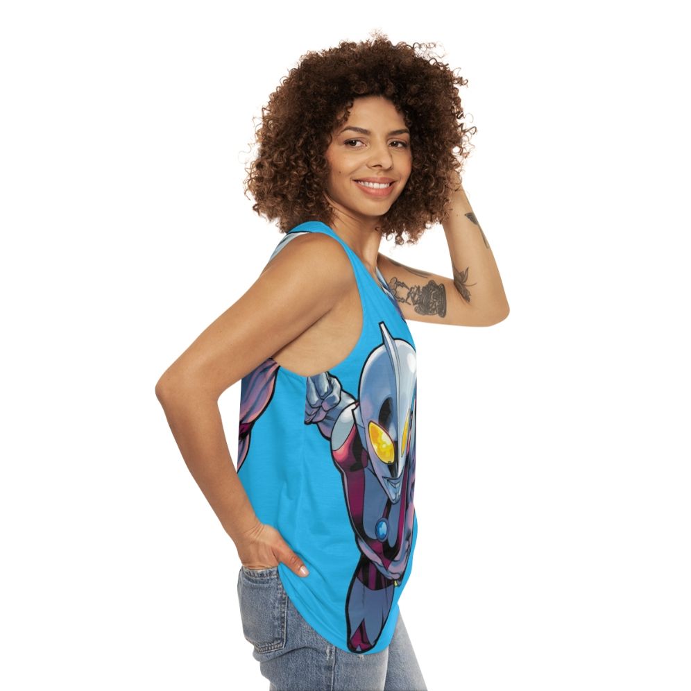 Ultraman Unisex Tank Top - women side