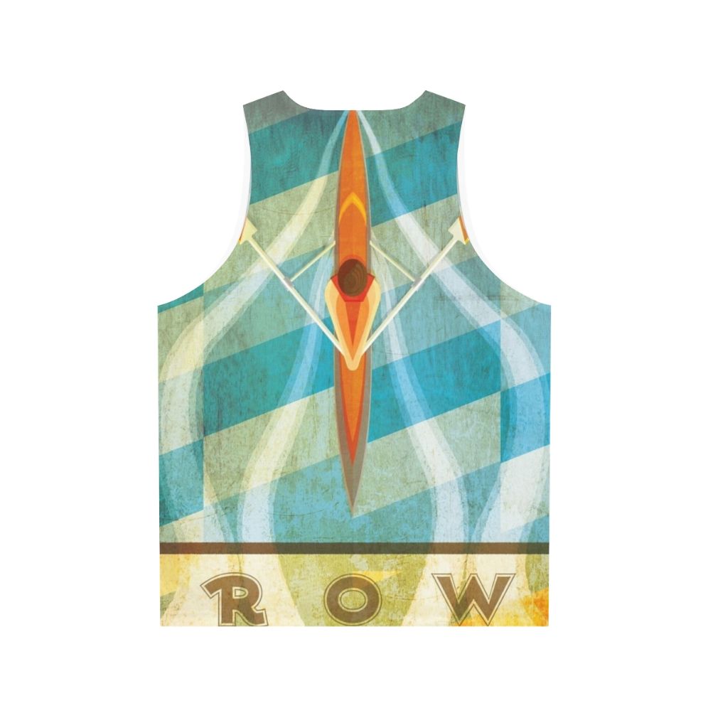 Sculling unisex tank top - Back