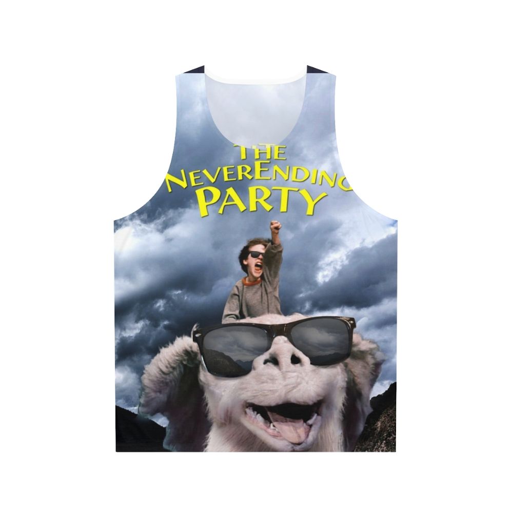 Unisex "The Neverending Party" fantasy-inspired tank top