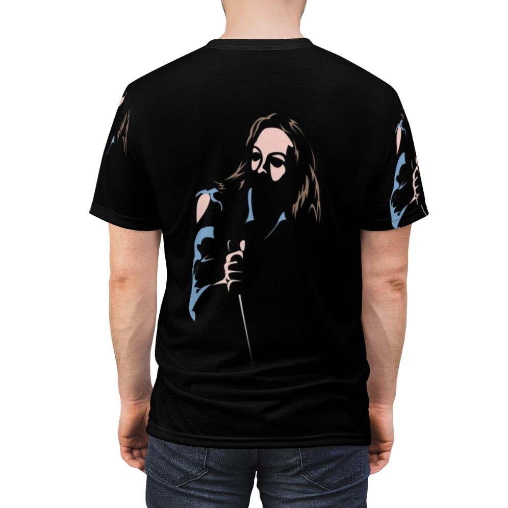 Laurie Strode Final Girls Horror Movie Inspired T-Shirt - men back