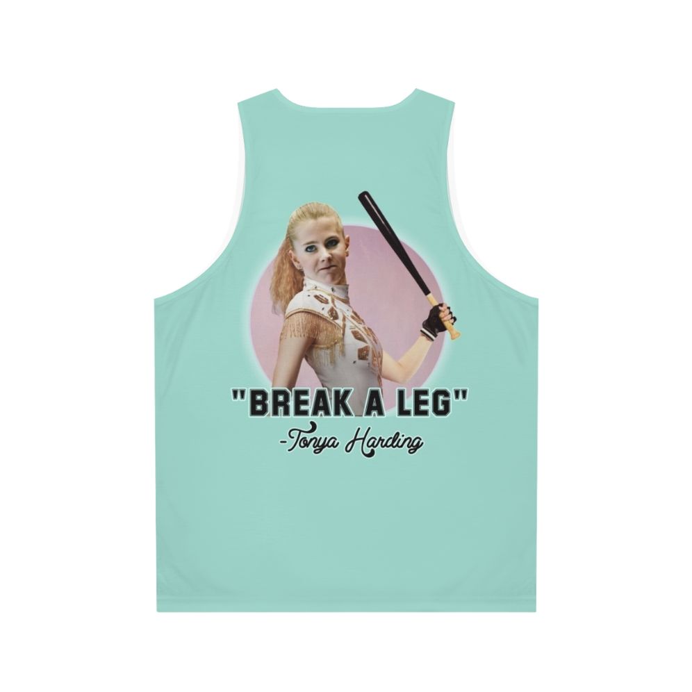 Tonya Harding Unisex Tank Top - Back