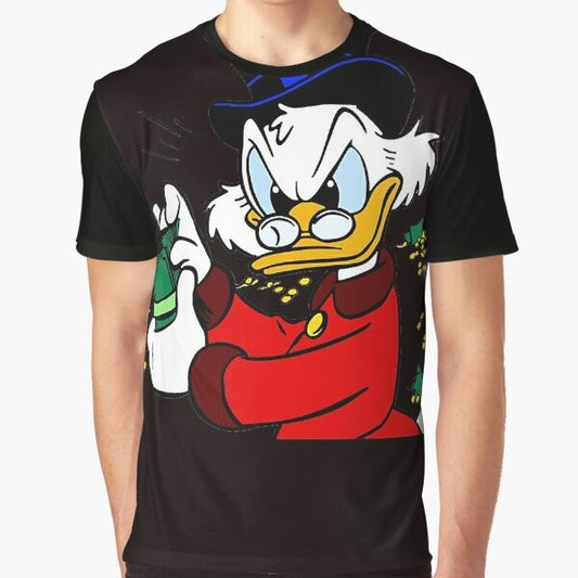 Vintage Scrooge McDuck graphic t-shirt