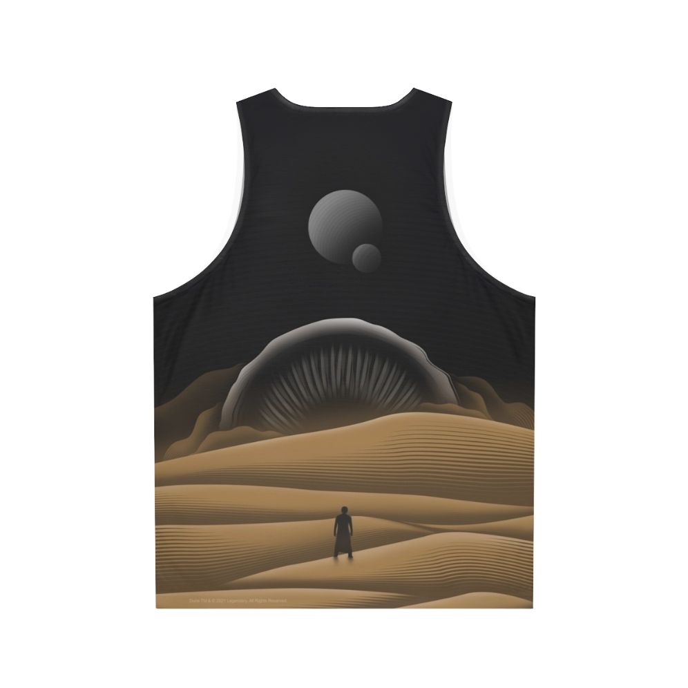 Dune Arrakis Unisex Tank Top - Back