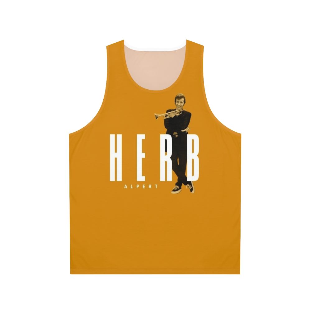 Herb Alpert Unisex Jazz Music Tank Top