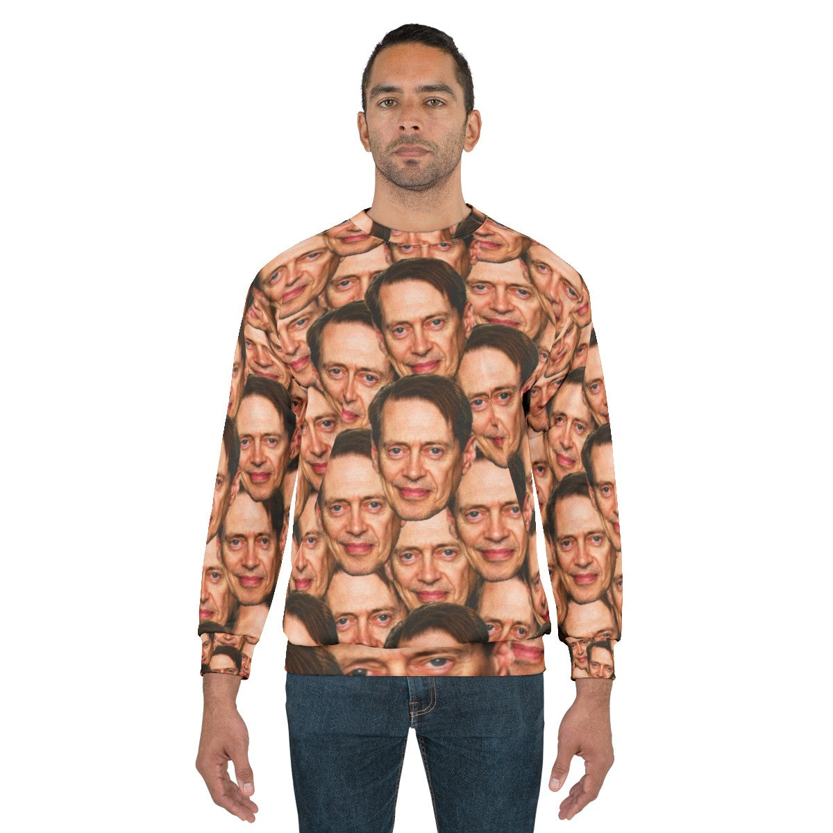 Steve Buscemi Trending Head Design Sweatshirt - men