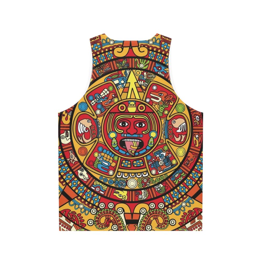 Mayan calendar unisex tank top - Back