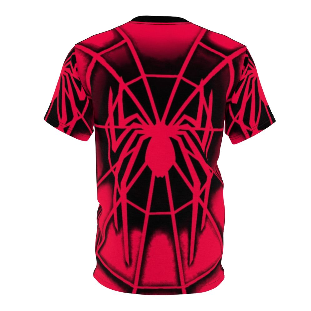 All-over-print t-shirt featuring a retro-inspired spider design - Back