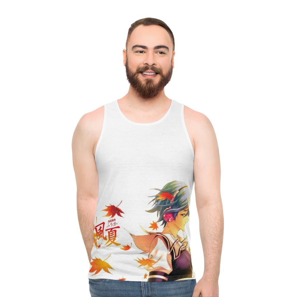 Unisex Anime Tank Top - men