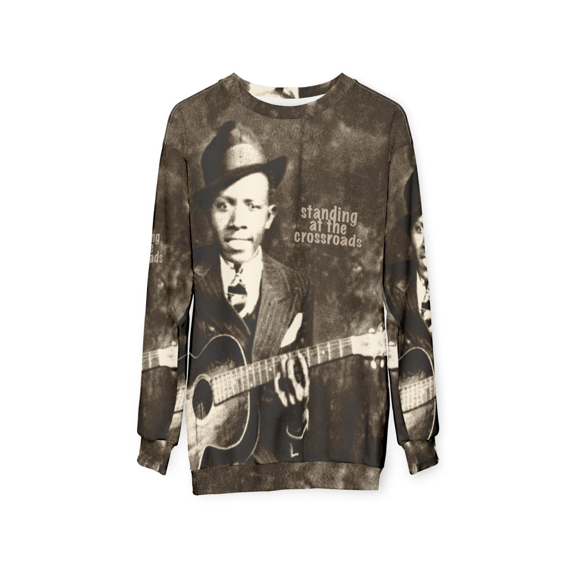 Blues Crossroads Sweatshirt - hanging