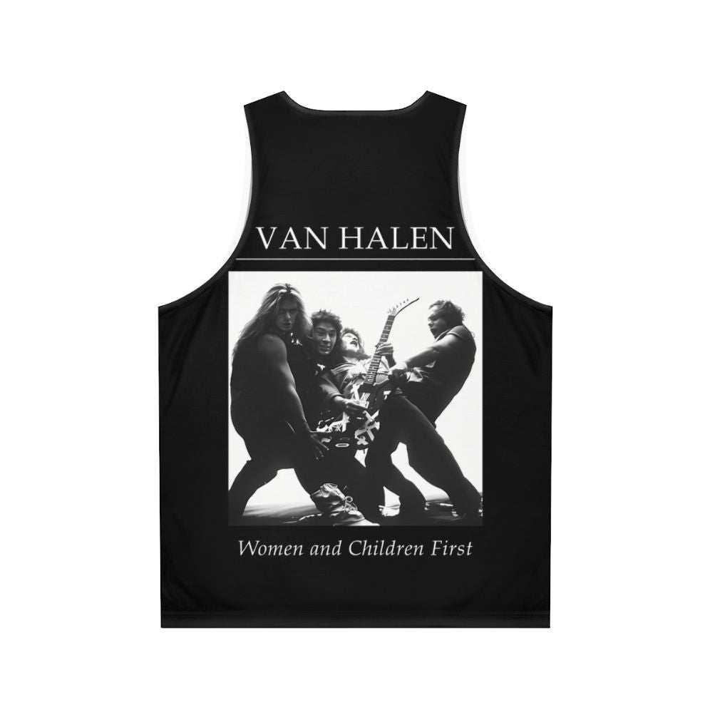 Vintage Classic Unisex Music Band Tank Top - Back