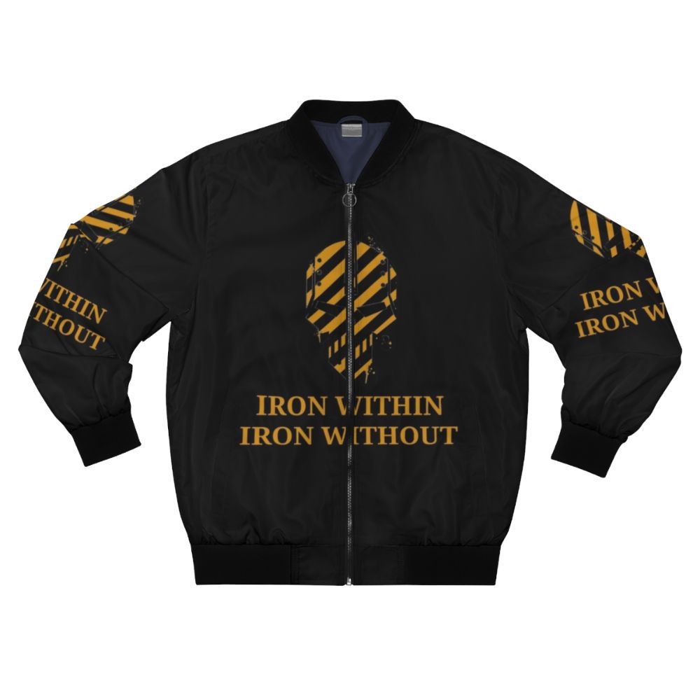 Iron Warriors Legion Bomber Jacket with Skull Logo