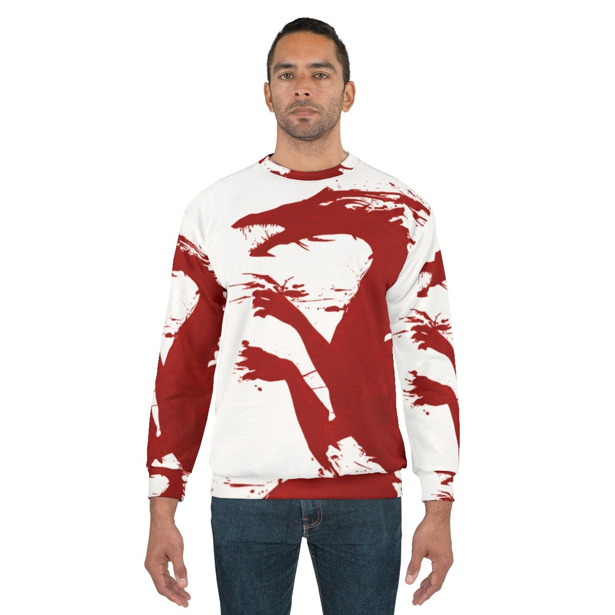 A dragon-themed sweatshirt for gamers and fans of the Dragon Age series - men