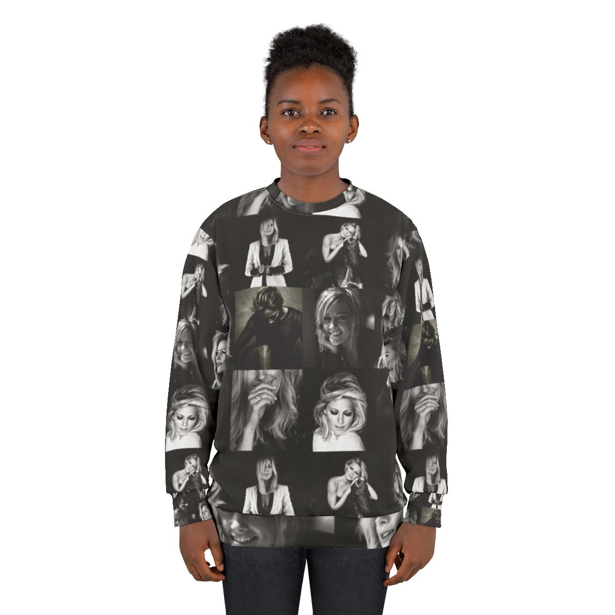 Helene Fischer Collage German Pop Music Sweatshirt - women