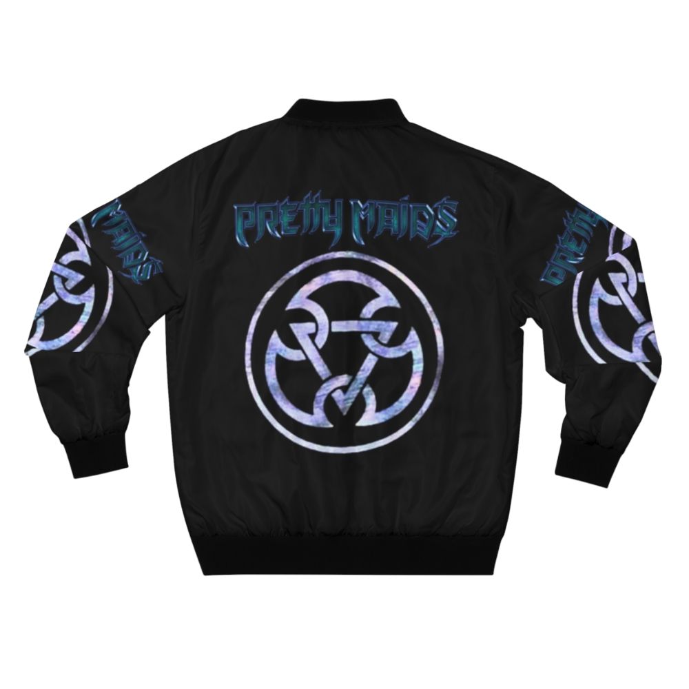 Pretty Maids Hard Rock Heavy Metal Band Bomber Jacket - Back