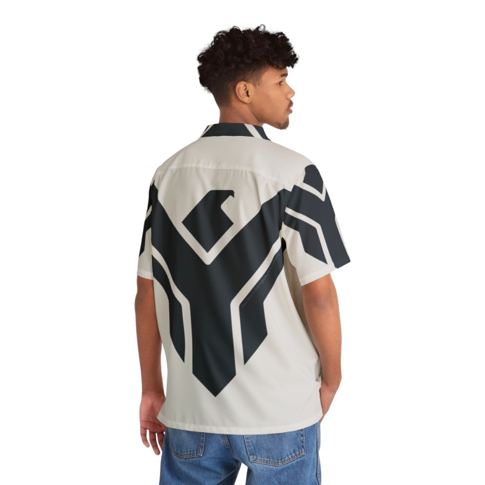 Dune House Atreides Light Hawaiian Shirt - People Back