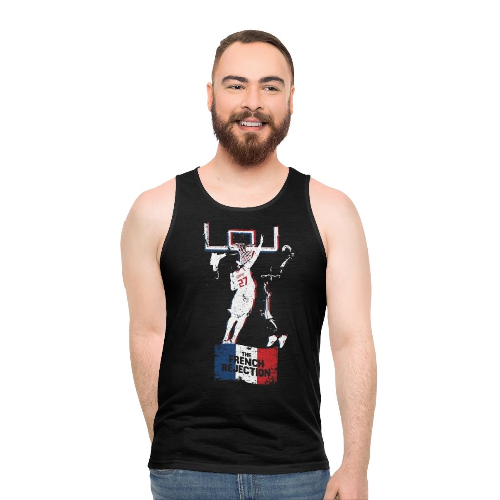 Rudy Gobert French Rejection Basketball Tank Top - men