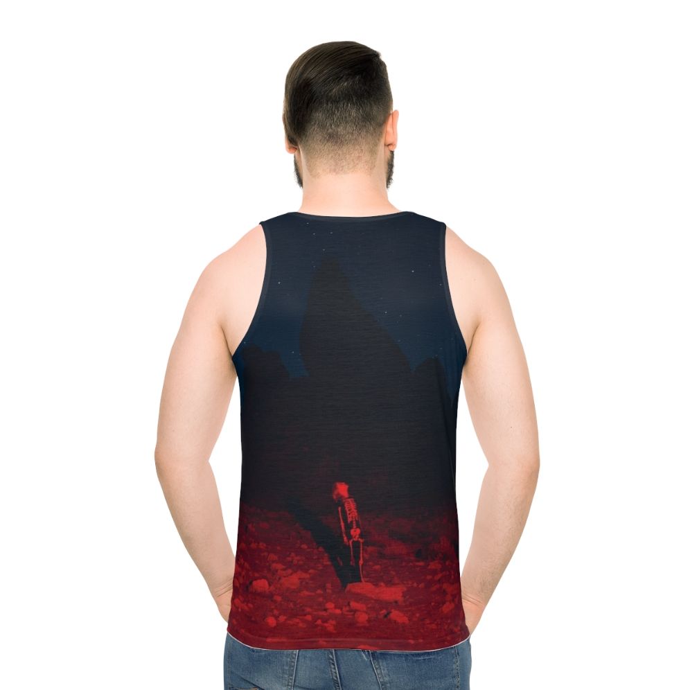 Phoebe Bridgers Punisher Album Cover Unisex Tank Top - men back