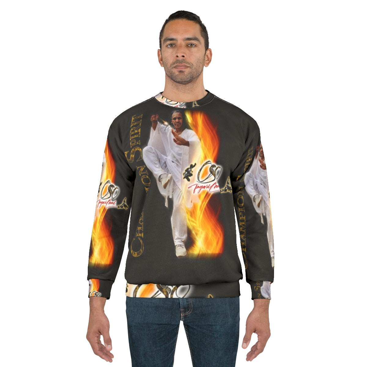 Oso Tayari Casel Champion Spirit Martial Arts Sweatshirt - men