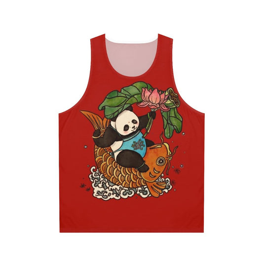 Vintage Chinese New Year Unisex Tank Top