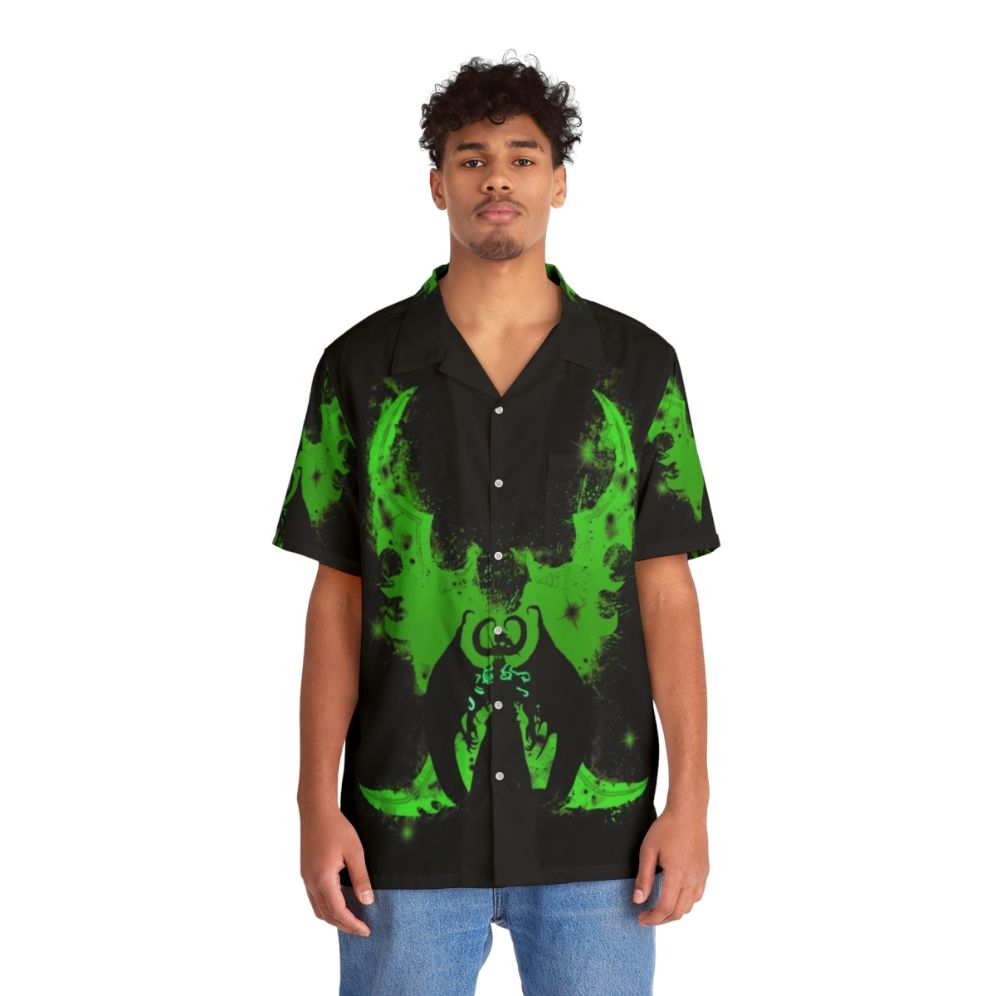 World of Warcraft Demon Hunter Hawaiian Shirt - People Front