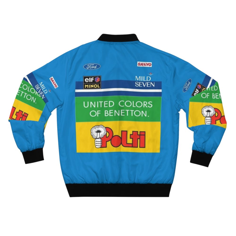 Benetton Bomber Jacket with GP2 Tribute Design - Back