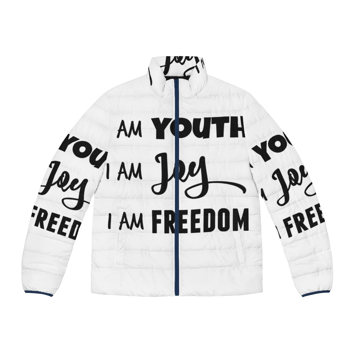 "I Am Puffer Jacket" - Embrace your youth, joy, and freedom with this Disney-inspired puffer jacket