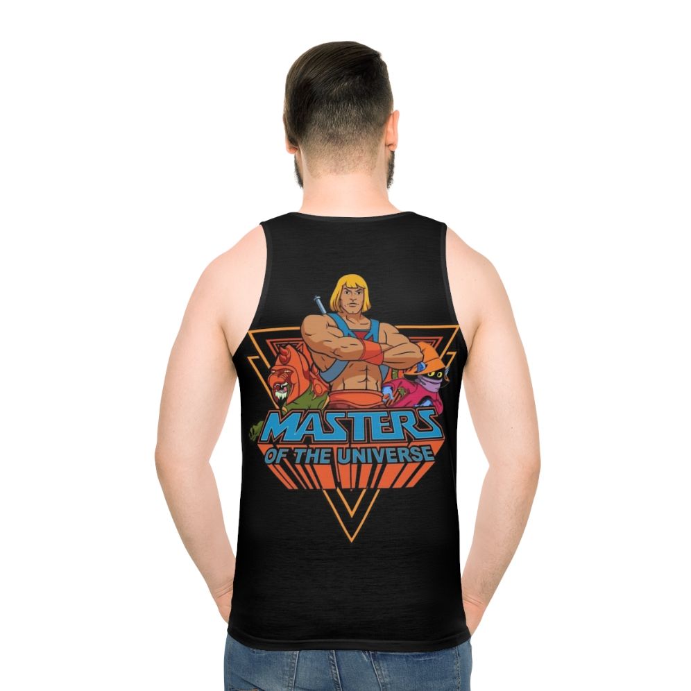 He-Man Masters of the Universe Unisex Tank Top - men back