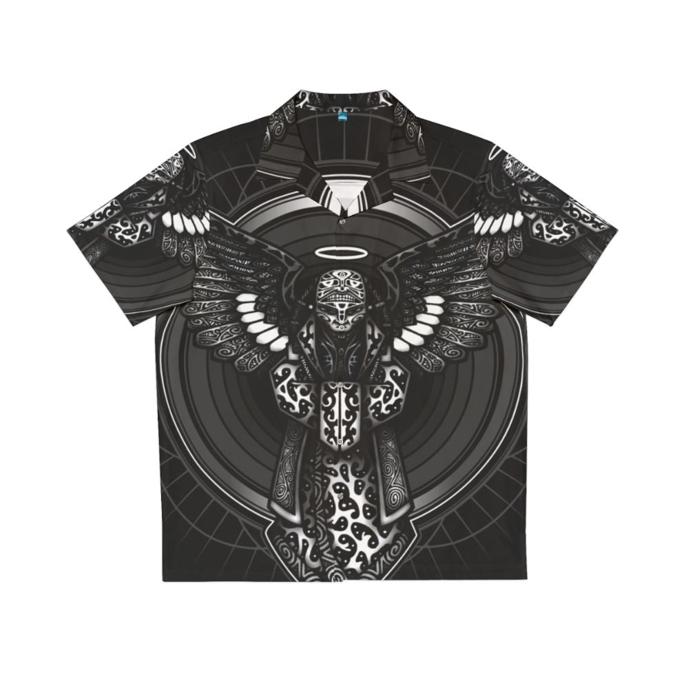 Anunnaki Hawaiian Shirt with Spiritual Ancient Alien Inspired Design