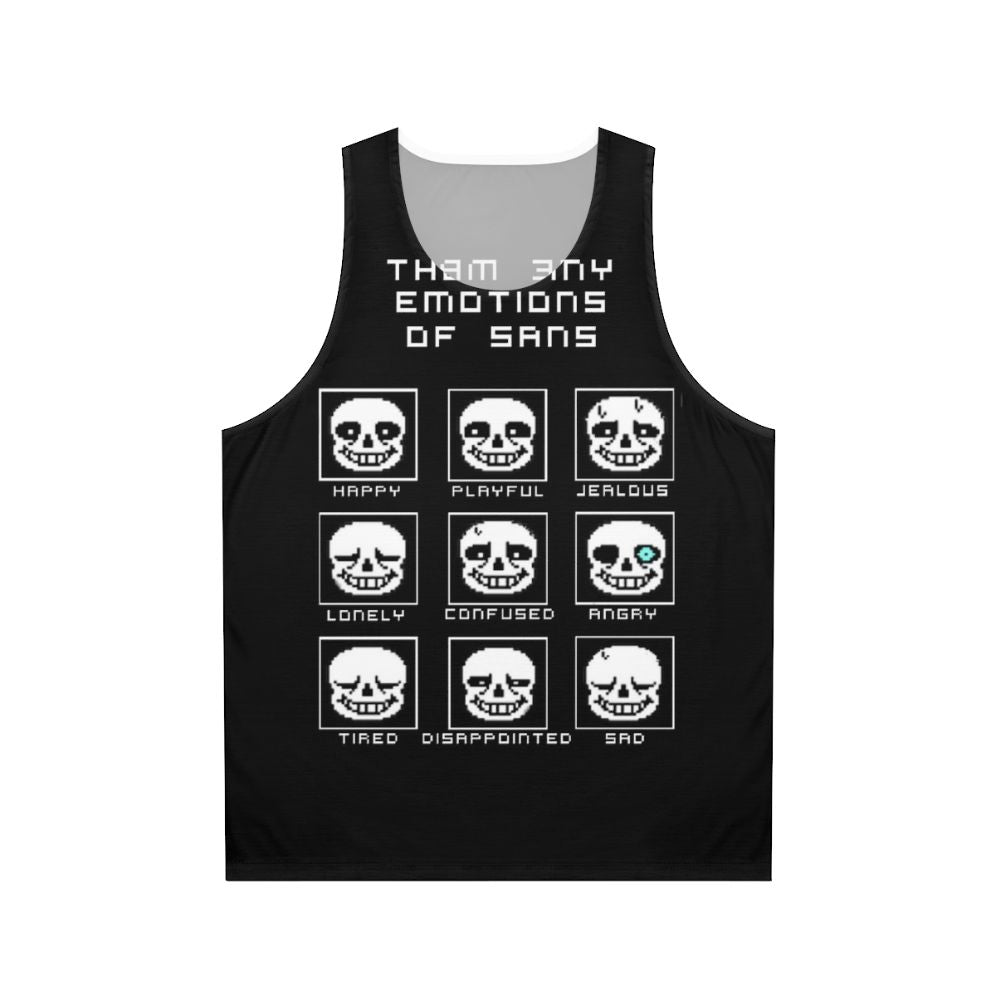 Sans Undertale Gamer Tank Top