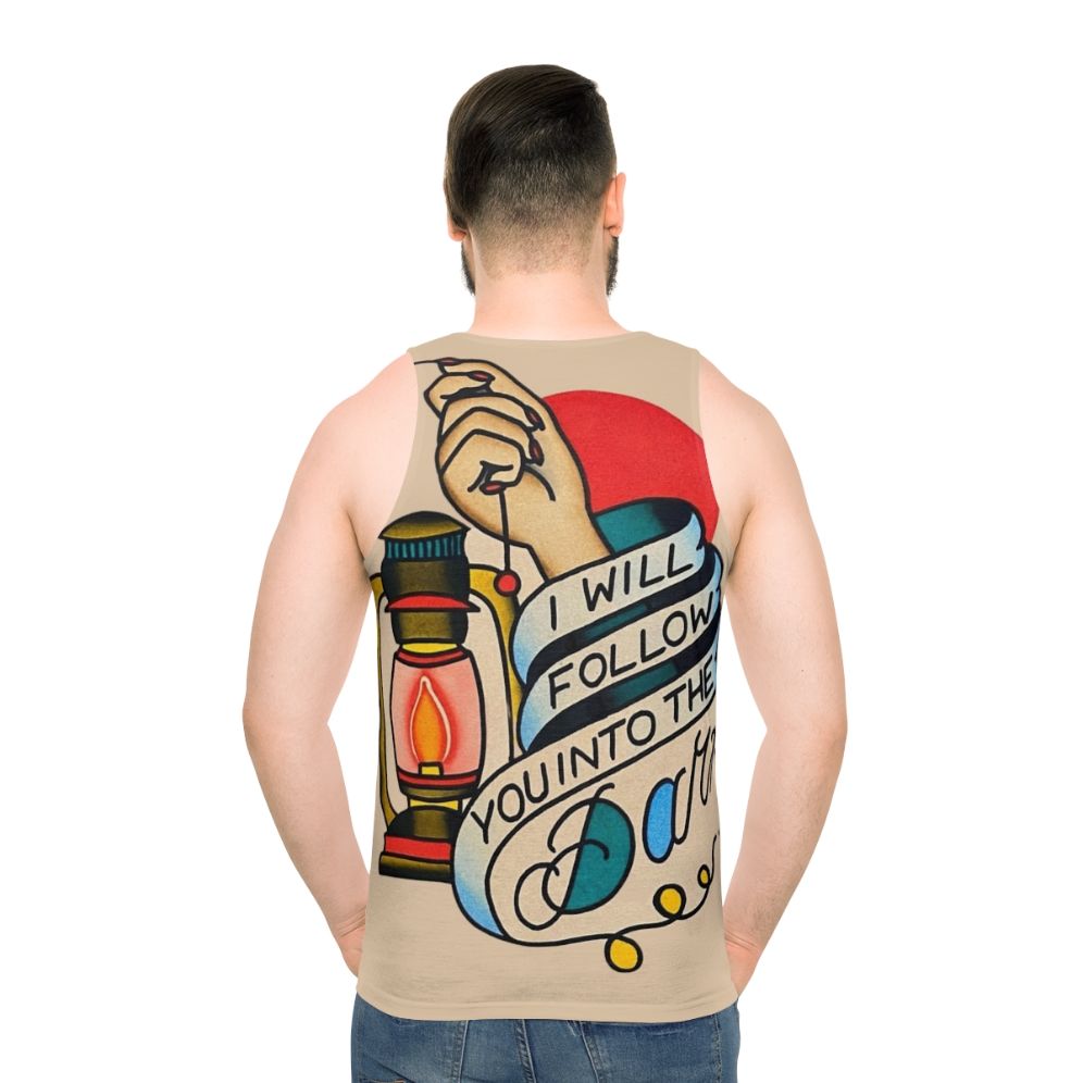 Death Cab For Cutie Unisex Tank Top - men back