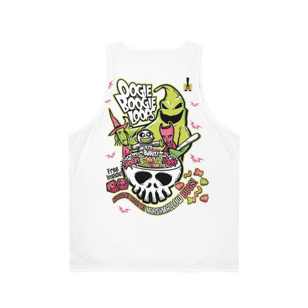 Nightmare Before Christmas Oogie Boogie Unisex Looped Tank Top - Back