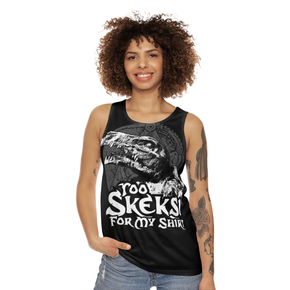 The Dark Crystal Skeksis Unisex Tank Top - women