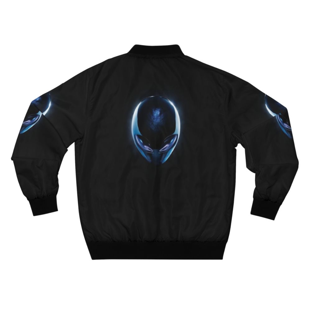 Alienware Gaming Bomber Jacket with the iconic Alienware logo and design - Back