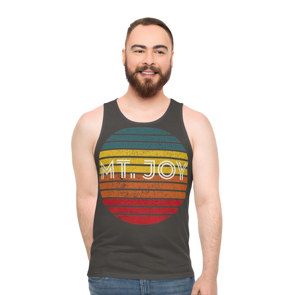 Unisex indie folk rock vintage mountain nature tank top - men