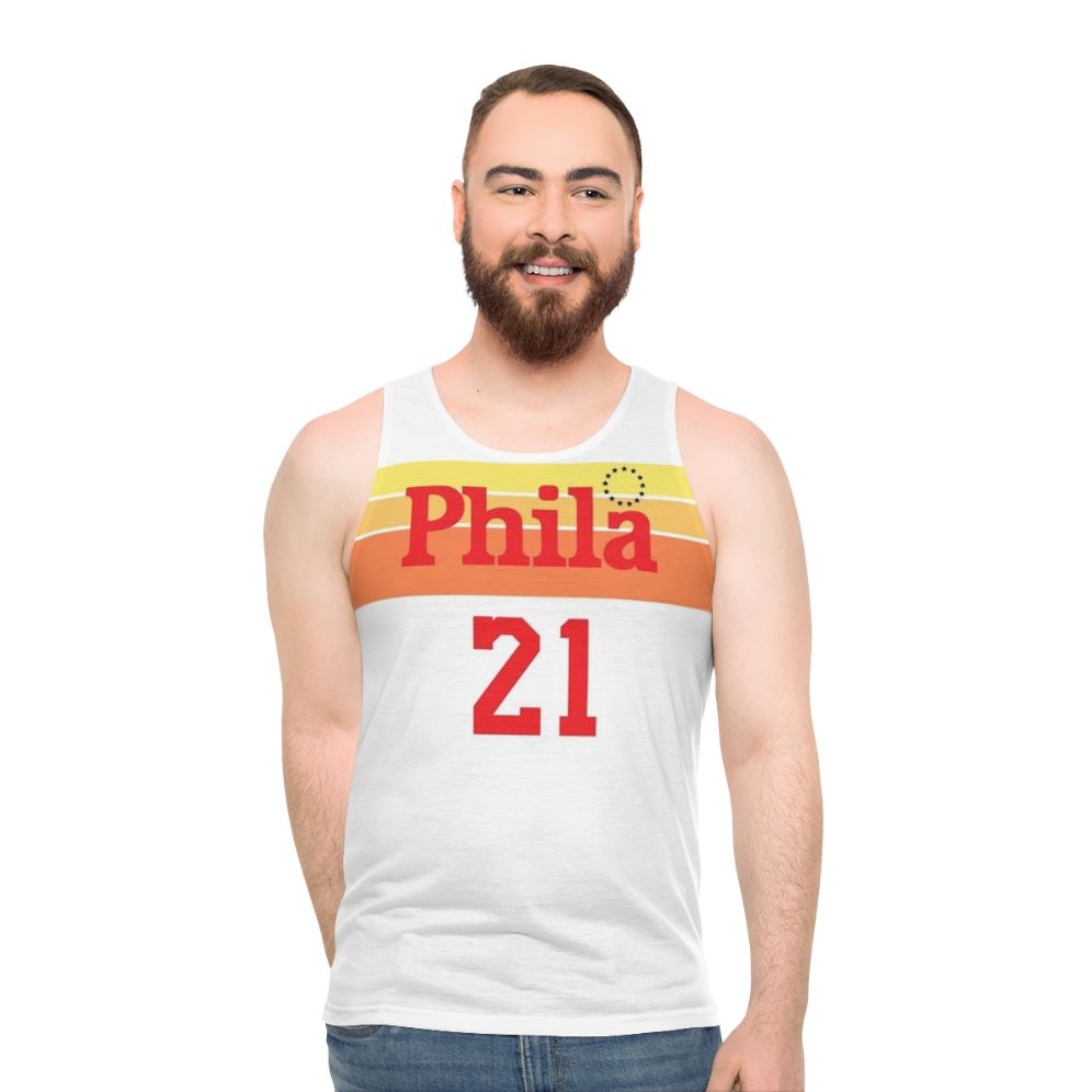 Unisex Philadelphia tank top - men