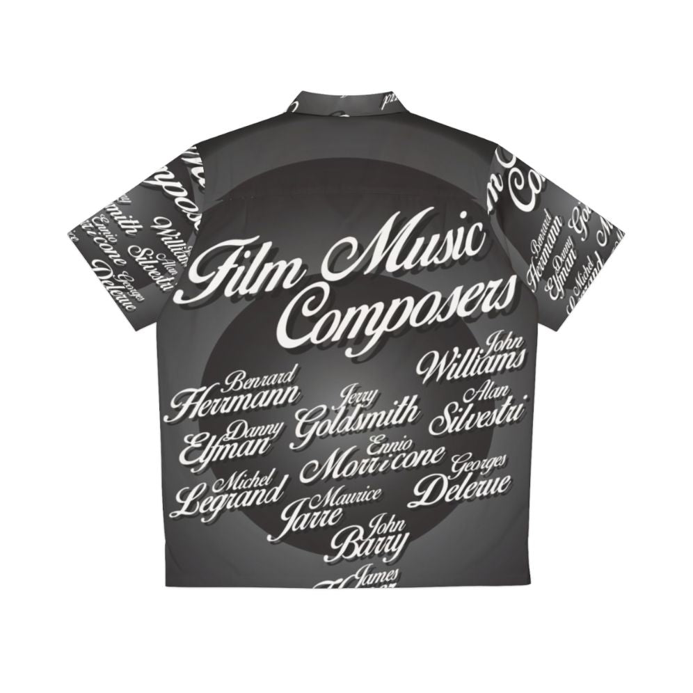 Movie Music Composers Hawaiian Shirt - Back