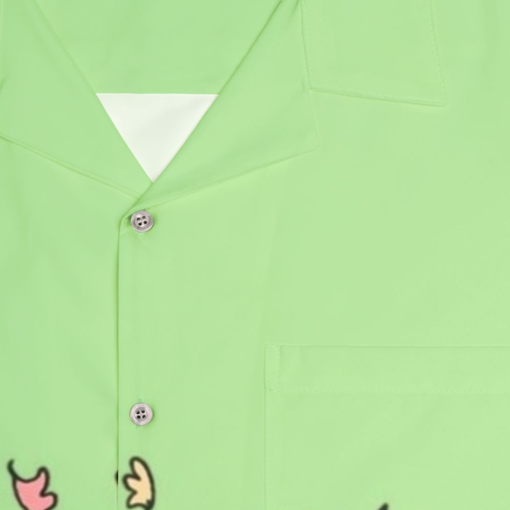 Heartstopper Season 2 Hawaiian Shirt with Nick and Charlie - Detail