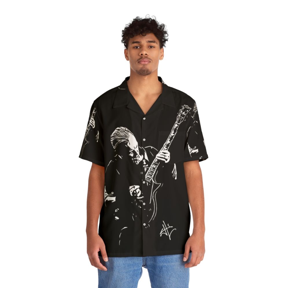 Metallica James Hetfield Hawaiian Shirt - People Front