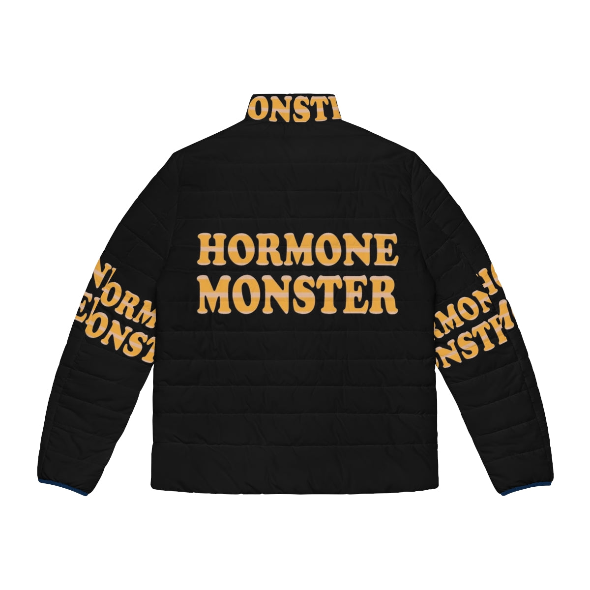 Big Mouth Hormone Monster Puffer Jacket - Officially Licensed Netflix Apparel - Back