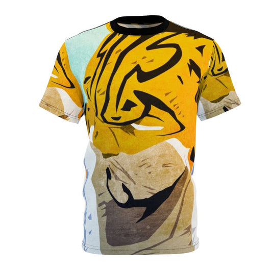 Stylish Leopard Zoan T-Shirt featuring a design inspired by the One Piece character Rob Lucci